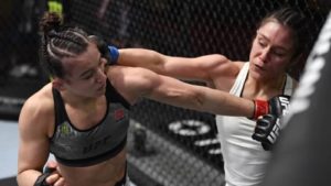 यूएफसी फाइट नाइट: मेसी बार्बर का कहना है, 'चाहे एलेक्सा ग्रासो चैंपियन हो या नहीं, मैं वह दोबारा मैच चाहता हूं।'