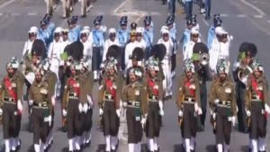 बैस्टिल डे परेड: पेरिस में भारतीय दल के मार्च के दौरान गूंजा 'सारे जहां से अच्छा'