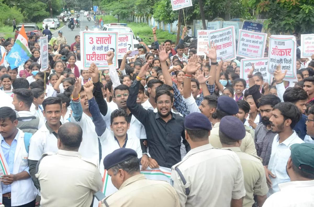 तीन साल से रुकी नर्सिंग की परीक्षाएं कल से होंगी शुरू