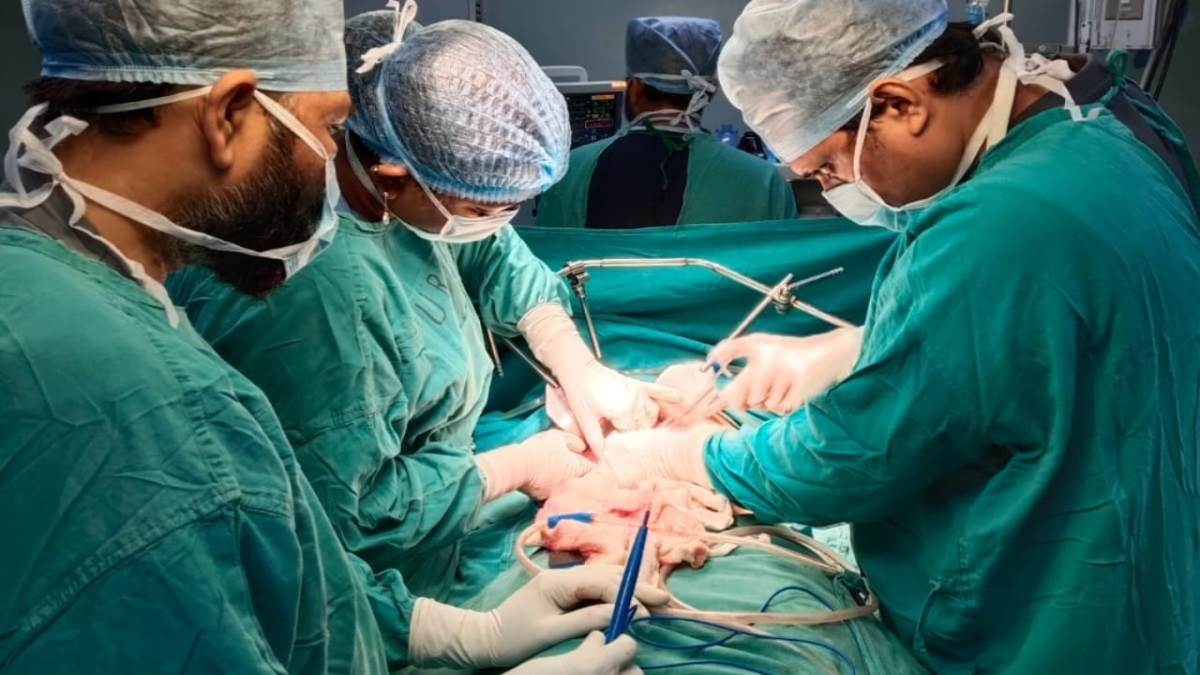 खून की नस तक फैल चुका था पैन्क्रियाज कैंसर, बीएमएचआरसी में की गई जटिल सर्जरी, मरीज को मिला आराम