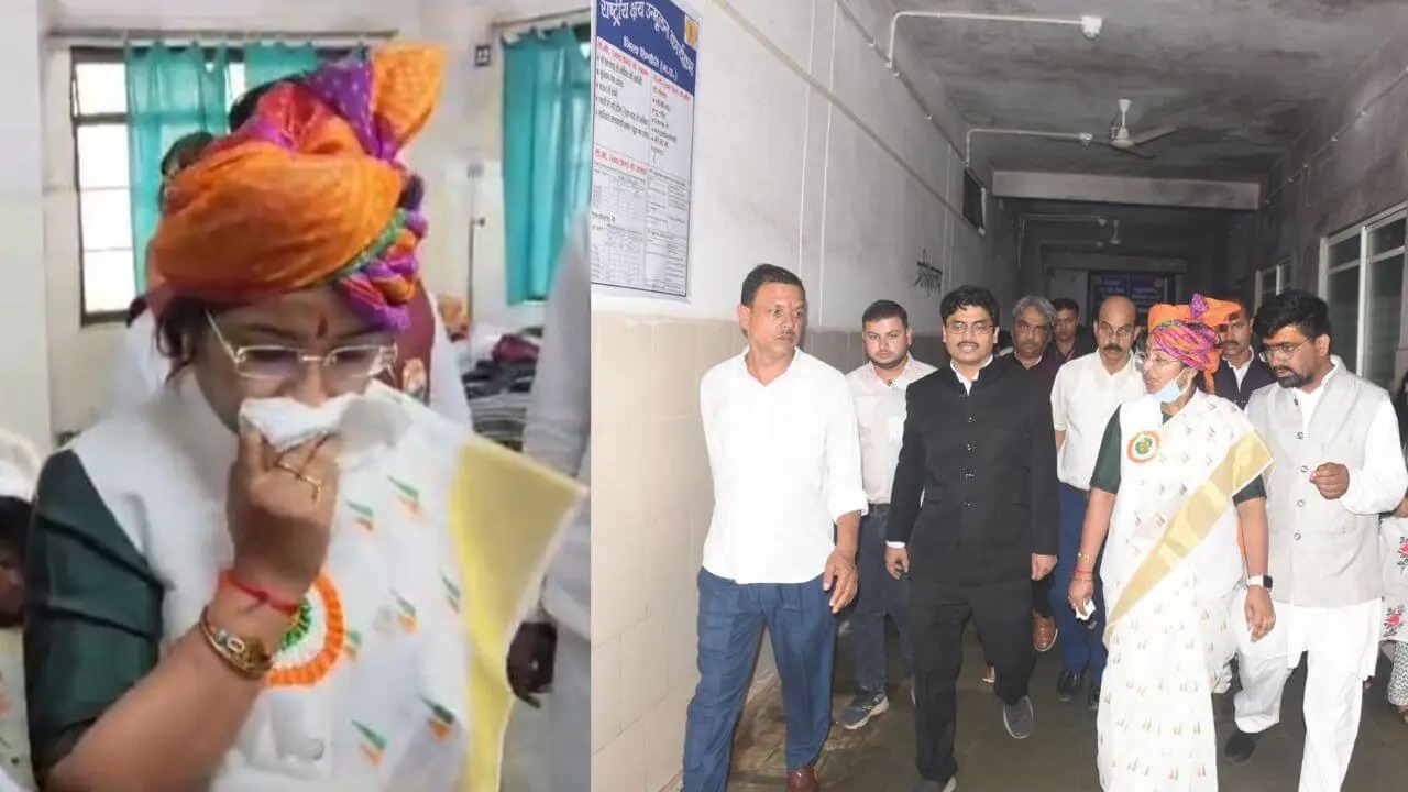 डिंडोरी जिला अस्पताल में गंदगी और बदबू देखकर भड़की प्रभारी मंत्री प्रतिमा बागरी, लगाई कड़ी फटकार